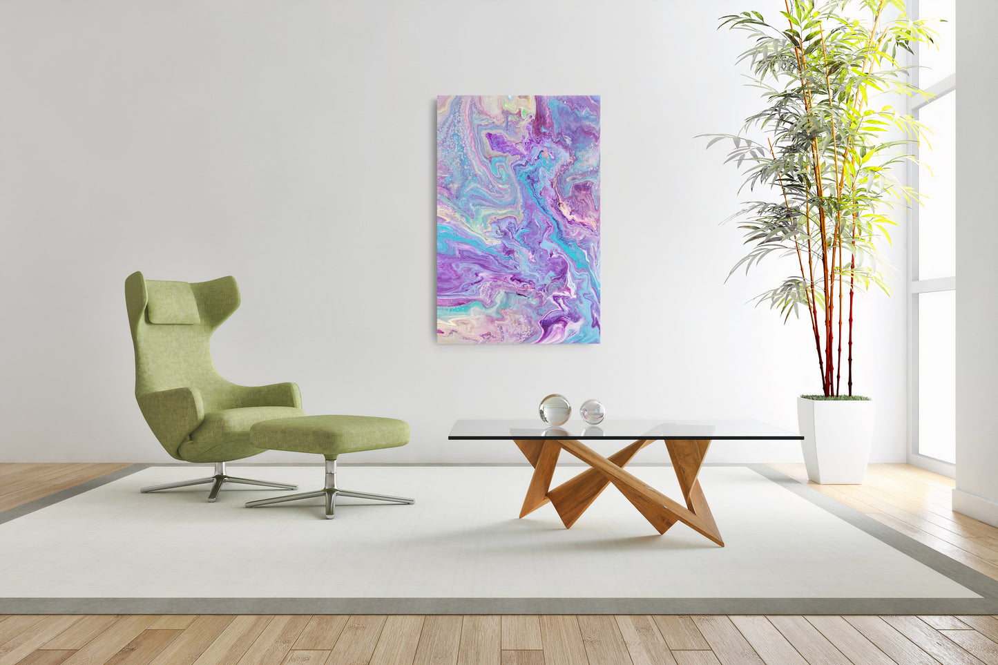 Luminous Renewal I Original Canvas