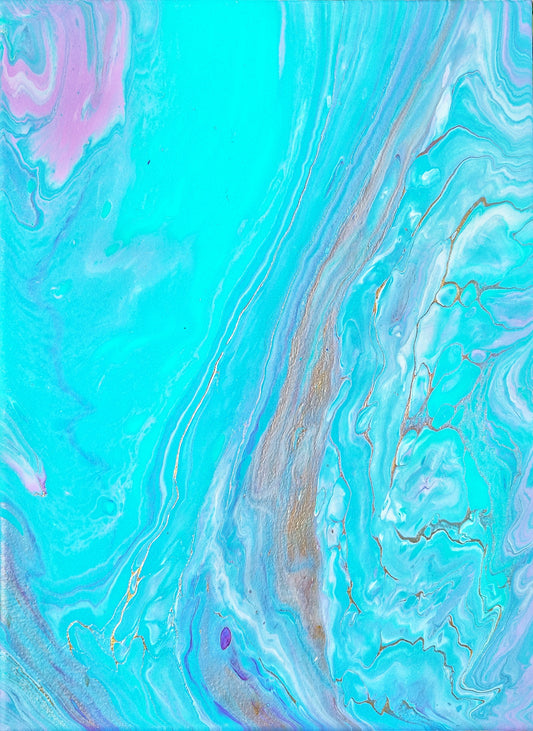 Jupiter Waterfalls I Original Canvas